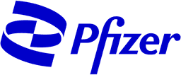 pfizer logo - trusted translation client (dark mode)